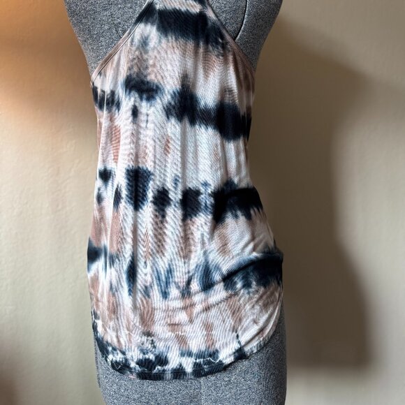 YFB young fabulous & broke tie dye draped tank top Size XS small NWOT - Picture 3 of 8